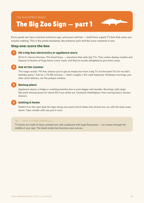 Preview of Croc Wrangler Party Pack page 10