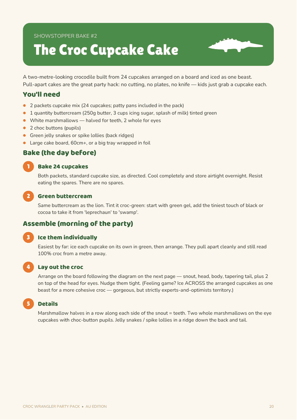 Preview of Croc Wrangler Party Pack page 21